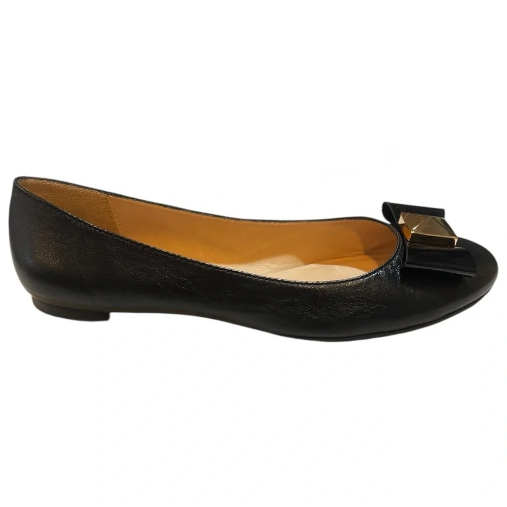 Kate Spade Black Tula Ballet Flats 8 Brand New!